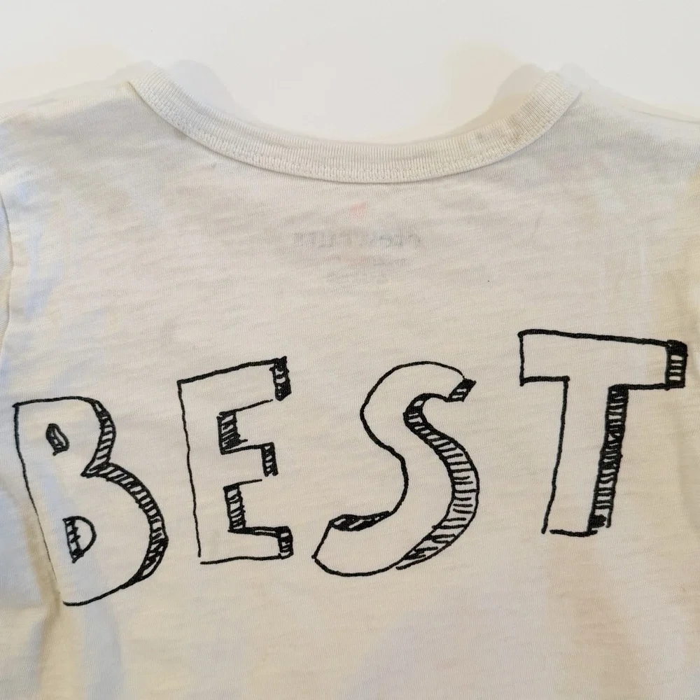 Crewcuts 6-7 Long Sleeve Best Friend Top - Picture 7 of 8